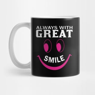 Always With Great Smile Nurse Mug